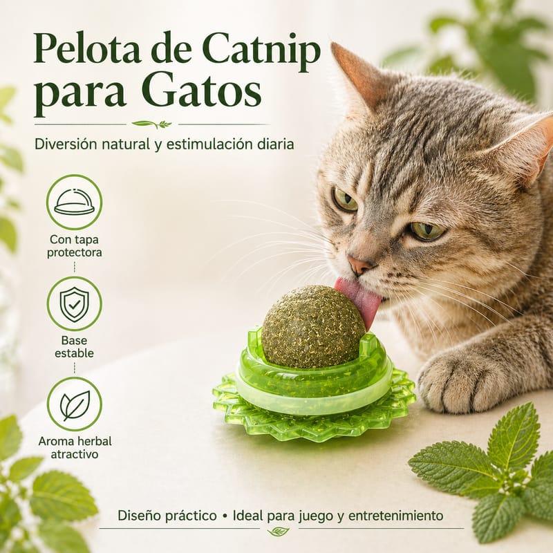 BOLA GIRATORIA PARA GATO