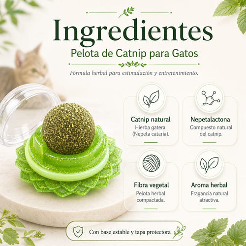 BOLA GIRATORIA PARA GATO