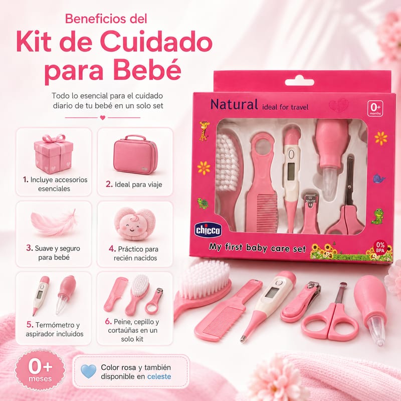 Kit de Cuidado e Higiene para Bebé