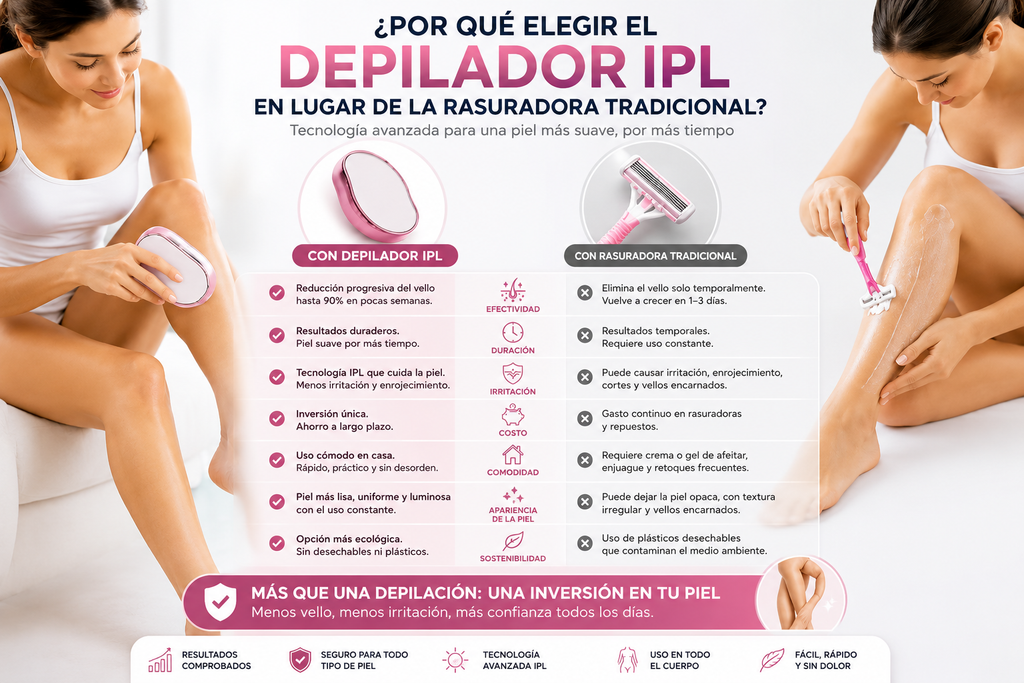 Depilación del cristal