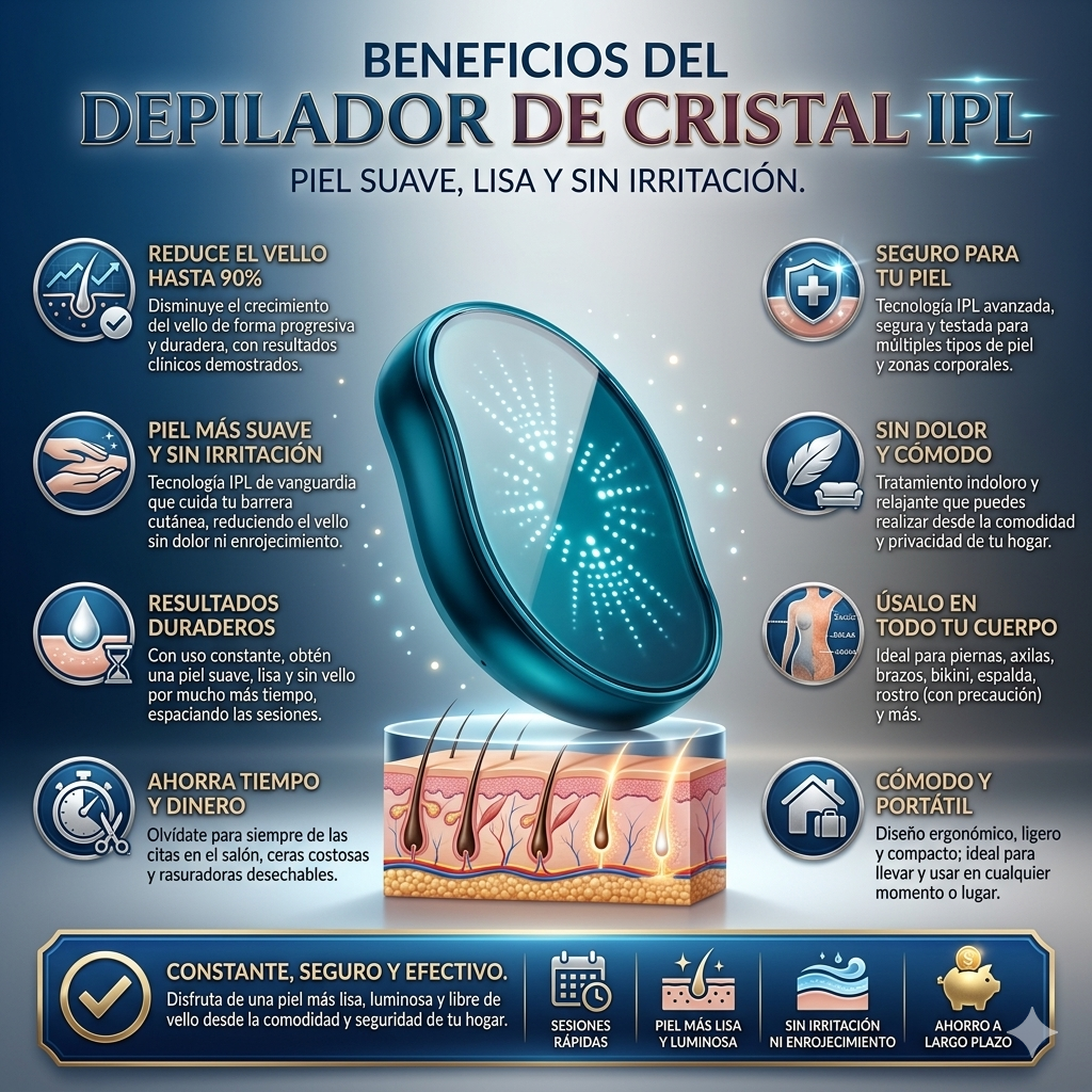 Depilación del cristal