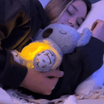 NUTRIA ANTI ESTRÉS RESPIRA PELUCHE SONIDO ILUMINACIÓN NC44