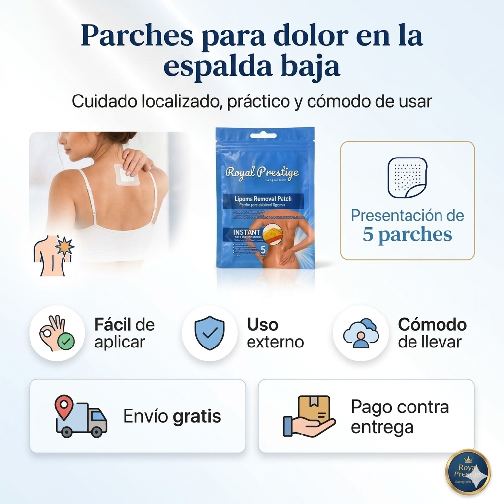 Parche para dolor en la Espalda ROYAL PRESTIGE