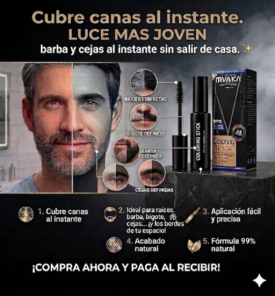 juventud desde tu casa cubre cañas barba y cejas